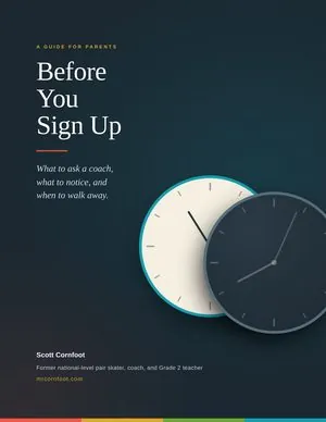 Cover of Before You Sign Up, a free guide for parents